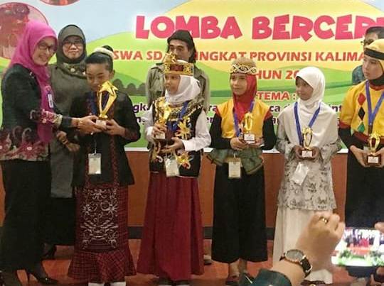 BALIKPAPAN WAKILI KALTIM LOMBA BERCERITA TINGKAT NASIONAL  2018