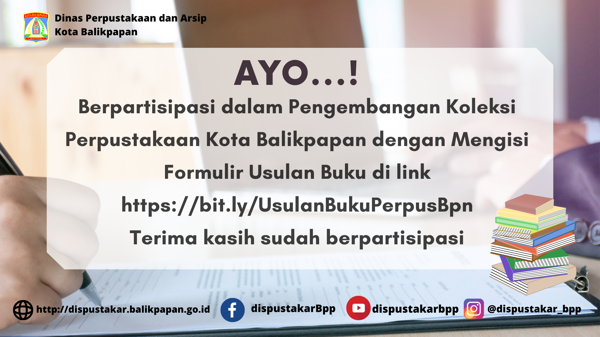 Klik Gambar Untuk Usulan Buku